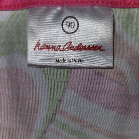 Hanna Andersson Girls 3T  Pink Floral Paisley Pullover Sun Dress 2155 - Picture 3 of 5